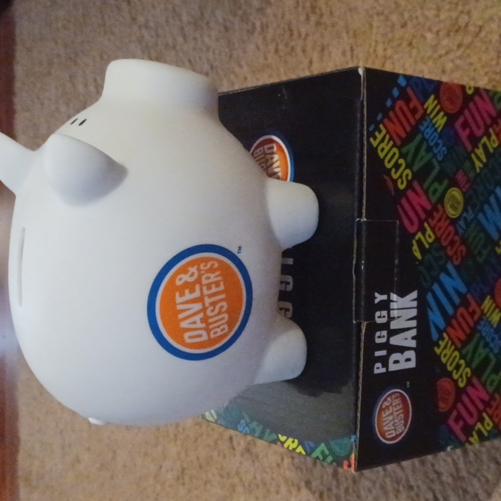*Last Chance *Dave & Busters piggy bank
